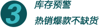 库存预警热销爆款不缺货